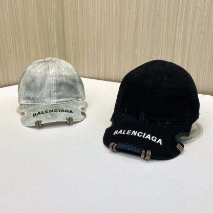 Balenciaga Korean version of British casual custom baseball cap - Image 7