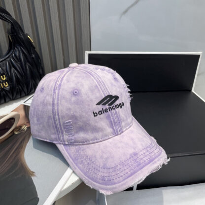 Balenciaga Spring New Hole Casual Baseball Cap - Image 7