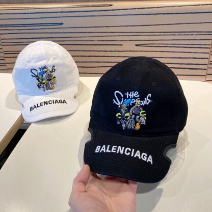 Balenciaga Korean version of British casual custom baseball cap - Image 7