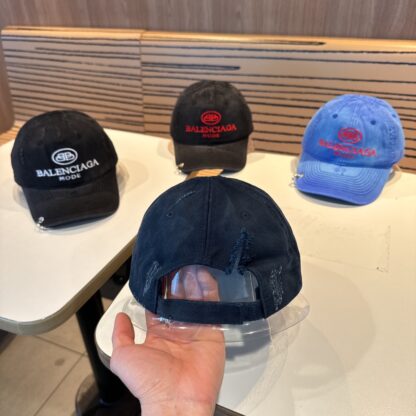 Balenciaga Korean version of British casual custom baseball cap - Image 7