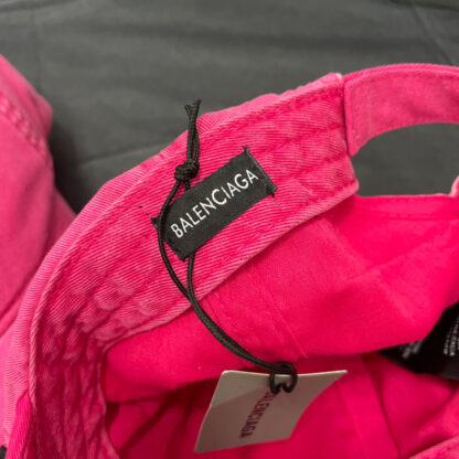 Balenciaga all-match logo embroidered baseball cap - Image 7