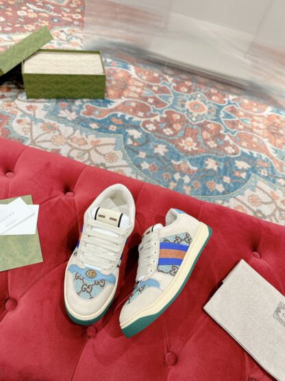 Gucci distressed dirty casual shoes catwalk style - Image 8