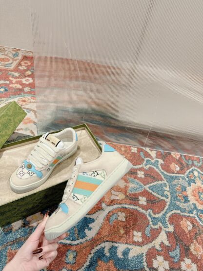 Gucci distressed dirty casual shoes catwalk style - Image 8