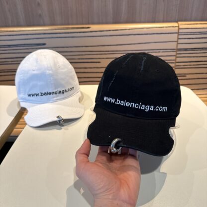 Balenciaga Unisex Korean British Style Casual Custom Baseball Cap - Image 7