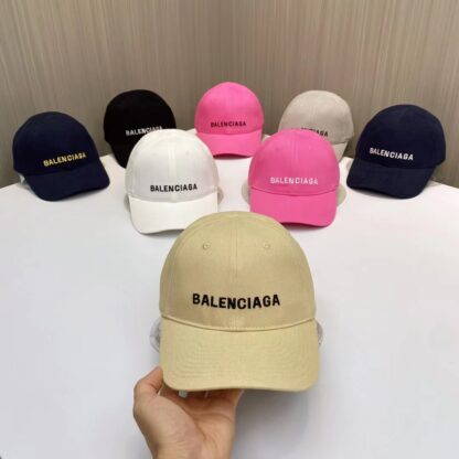 Balenciaga Unisex Korean British Casual Custom Baseball Cap - Image 7