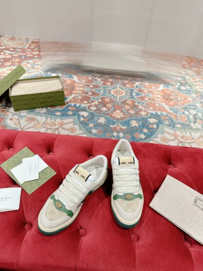 Gucci distressed dirty casual shoes catwalk style - Image 8
