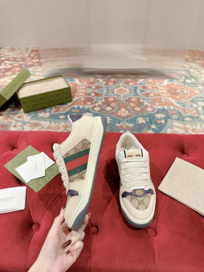 Gucci distressed dirty casual shoes catwalk style - Image 8