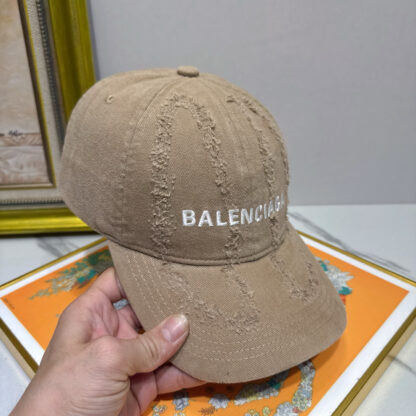 Balenciaga pure cotton old fashioned baseball cap - Image 7