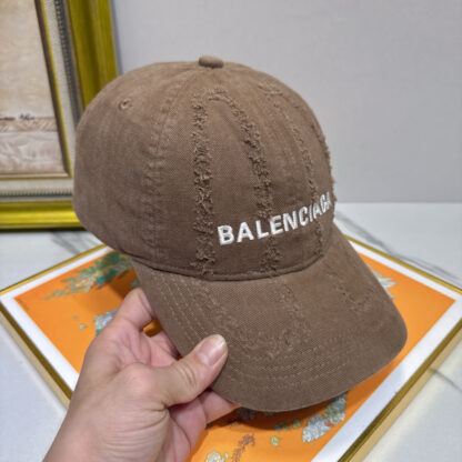 Balenciaga pure cotton old fashioned baseball cap - Image 7