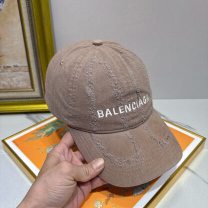 Balenciaga pure cotton old fashioned baseball cap - Image 7
