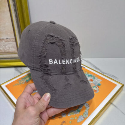 Balenciaga pure cotton old fashioned baseball cap - Image 7