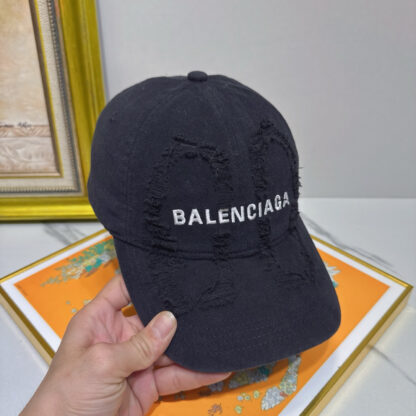 Balenciaga pure cotton old fashioned baseball cap - Image 7