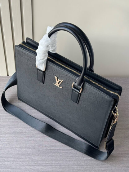 Louis Vuitton combination lock briefcase large quantity - Image 7