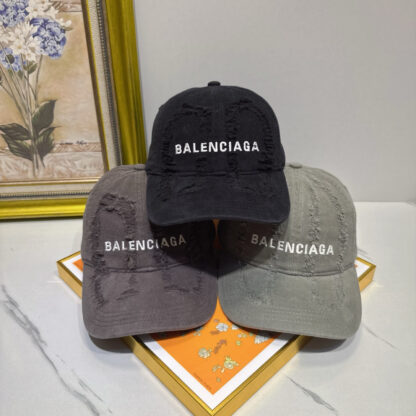 Balenciaga pure cotton old fashioned baseball cap - Image 7