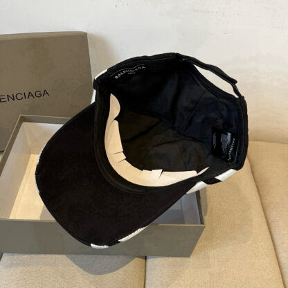 Balenciaga logo baseball cap - Image 7