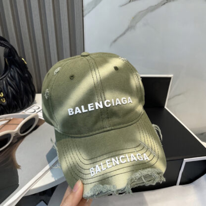 Balenciaga couple washed baseball cap - Image 7