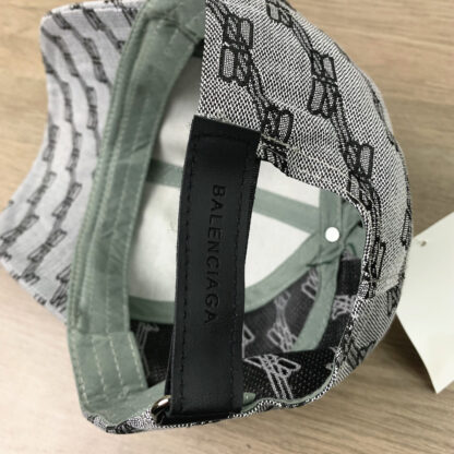 Balenciaga classic unisex hardtop baseball cap with full logo - Image 7