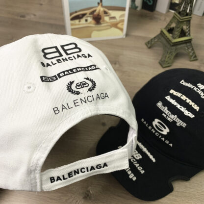 Balenciaga printed letters soft top men and women casual all-match baseball cap - Image 7