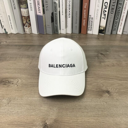 Balenciaga classic letter embroidered soft top versatile cap - Image 7