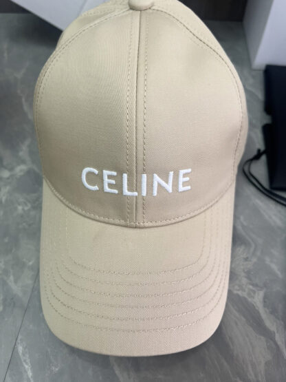 Celine new embroidered fashionable everyday baseball cap - Image 7
