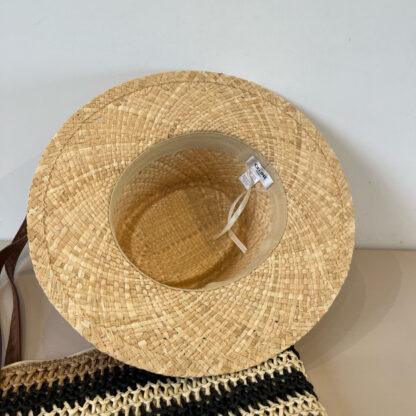 Celine raffia sun hat - Image 7