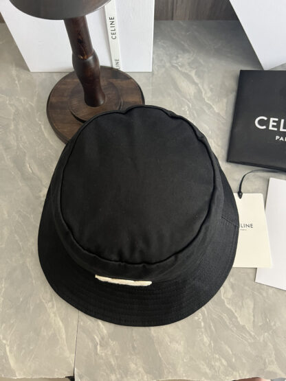 Celine logo embroidered bucket hat - Image 7