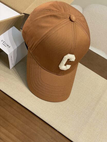 Celine Toffee Elegant and Sophisticated Comfort Baseball Cap - Image 7