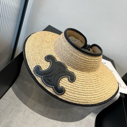 Celine raffia sun hat - Image 7