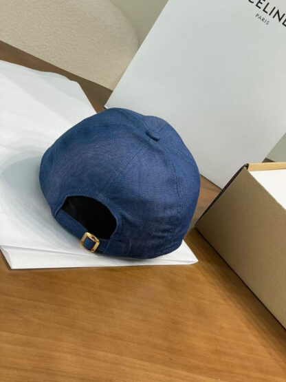 Celine denim comfortable soft durable baseball cap - Image 7