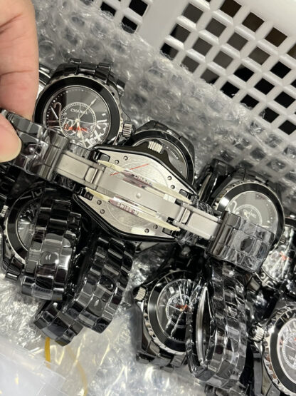 Chanel Black and White Code Quartz Watch - Image 8