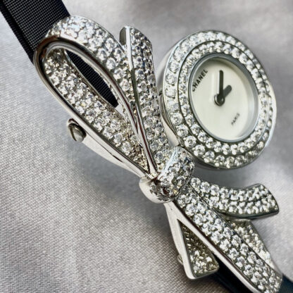 Chanel diamond bow watch - Image 7