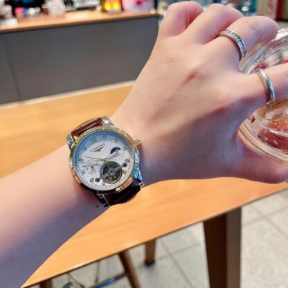Longines Business Casual Classic Skeleton Design Watch - Image 8