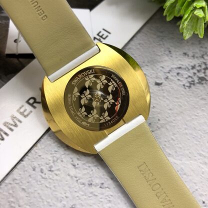 Swarovski starry leather strap women's watch - Image 6