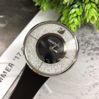 Swarovski starry leather strap women's watch - Image 6