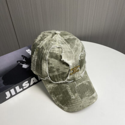 Celine Spring Washed Baseball Cap - Image 7