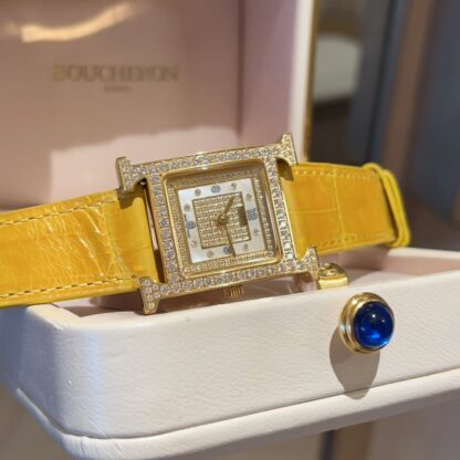 Hermes Square Dial Elegant Watch - Image 7