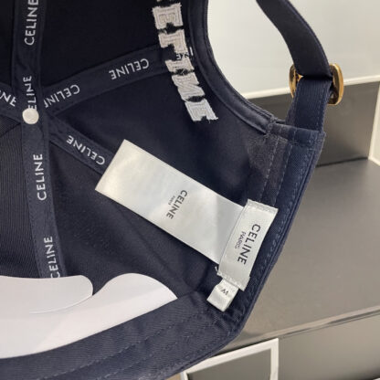 Celine simple letter fashion trend advanced baseball cap - Image 7