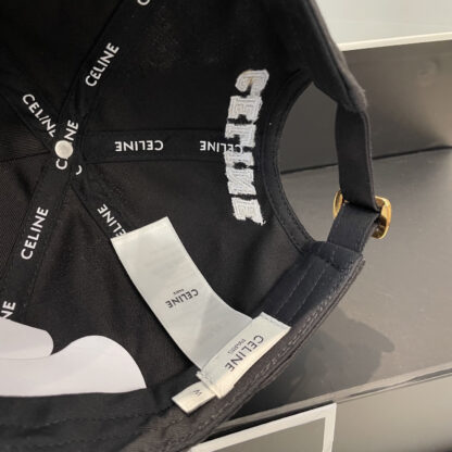 Celine simple letters fashion trend high-end baseball cap - Image 7