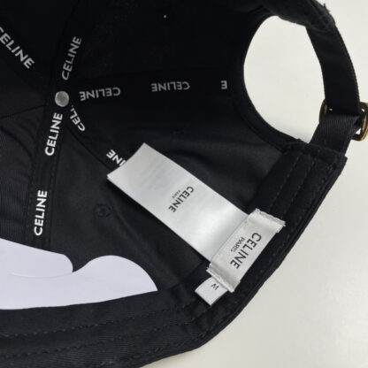 Celine simple letters fashion trend high-end baseball cap - Image 7