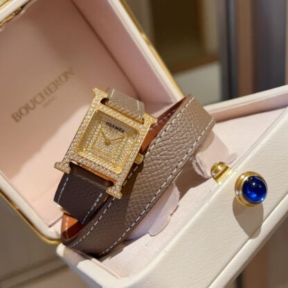 Hermes Temperament Square Dial Quartz Watch - Image 7