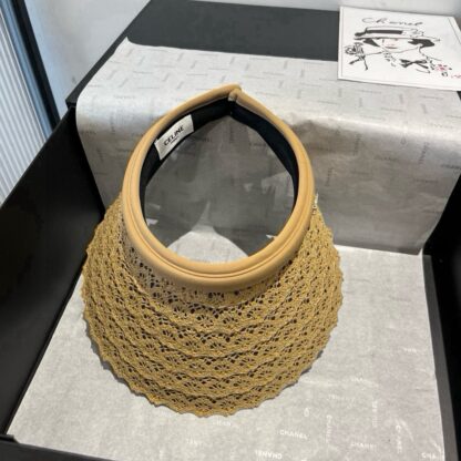 Celine new hollow top headband sun hat - Image 7