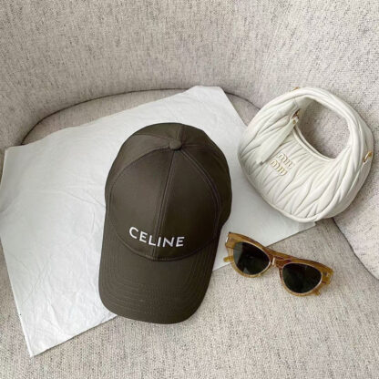 Celine all-match embroidered letters baseball cap - Image 7