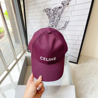Celine all-match embroidered letters baseball cap - Image 7