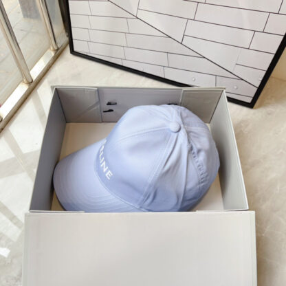 Celine all-match embroidered letters baseball cap - Image 7