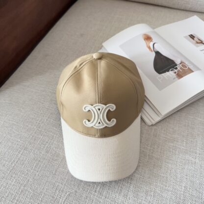 Celine letter embroidered couple fashion baseball cap - Image 7