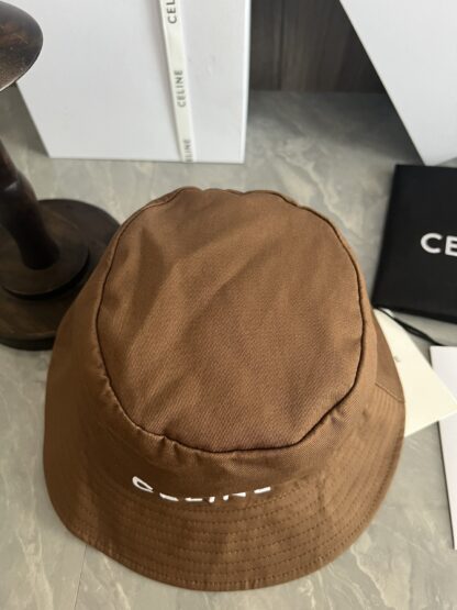 Celine embroidered lightweight bucket hat - Image 7