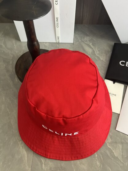 Celine embroidered lightweight bucket hat - Image 7