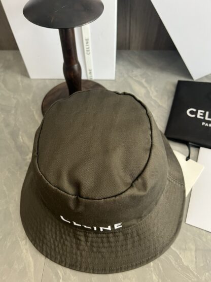 Celine embroidered lightweight bucket hat - Image 7