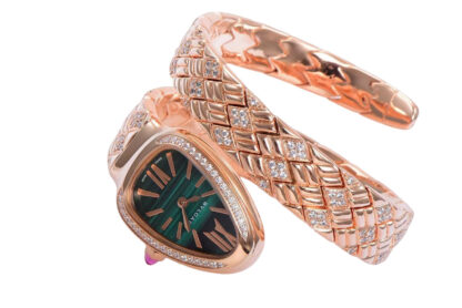 Bulgari Diamond Snake Watch - Image 7