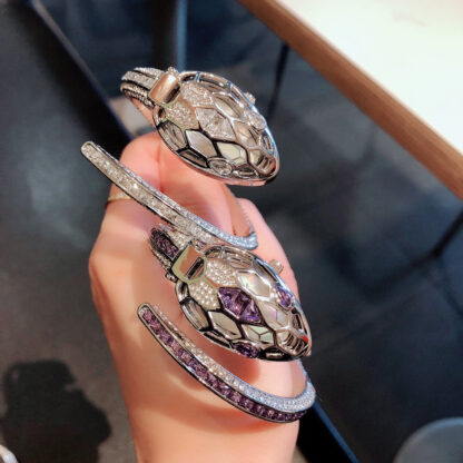 Bulgari Fashion Snake Bracelet Watch - Image 7